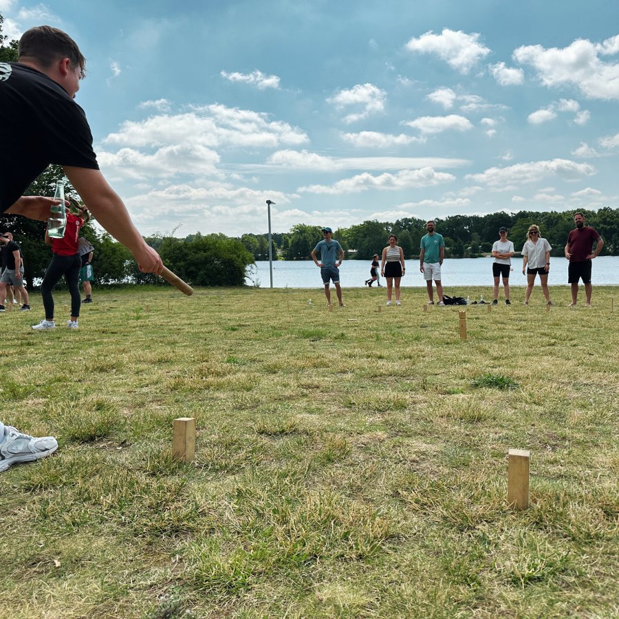 Kubb Turnier am Allersee