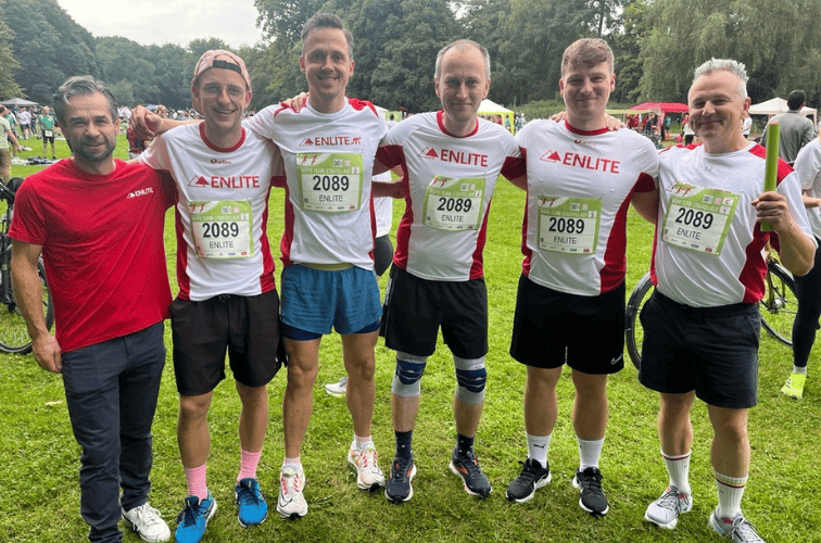 Sinnbild Teamfoto MOPO Staffellauf 2025