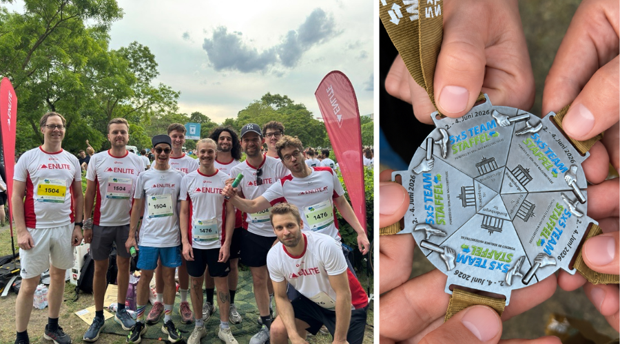 ENLITE bei der 5×5 km TEAM-Staffel der Berliner Wasserbetriebe 2026