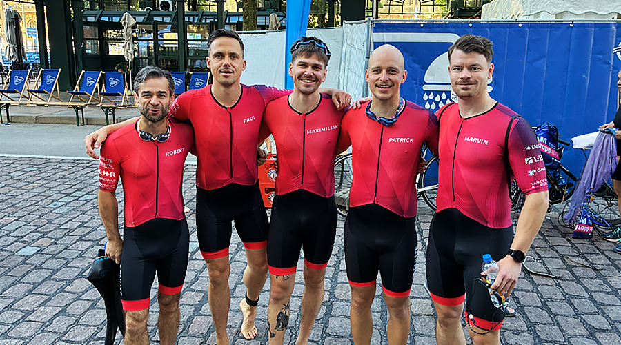 Drei Disziplinen, drei starke Zeiten: ENLITE beim World Triathlon Hamburg 2026