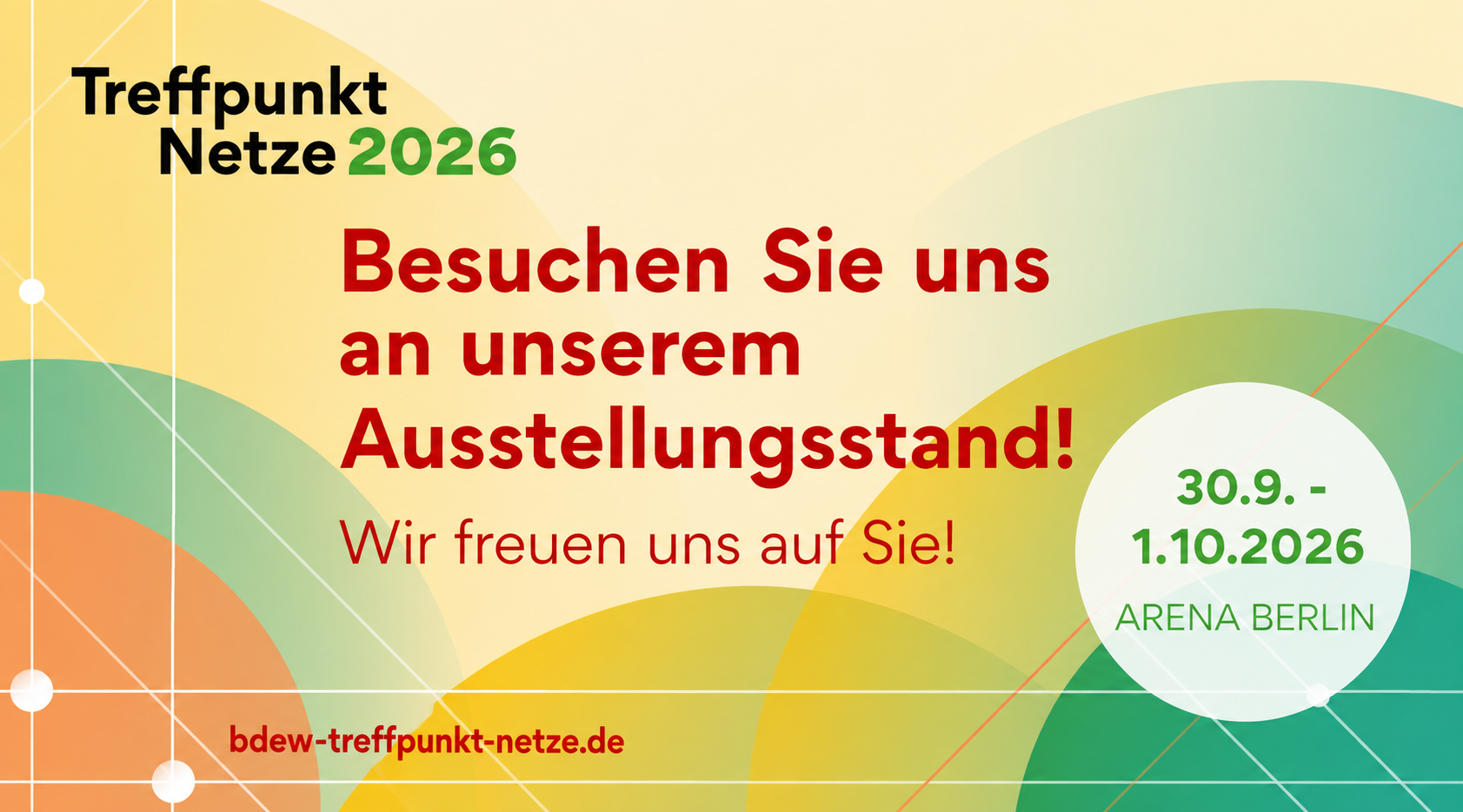 Starke Netze für die Energiewende: ENLITE beim BDEW Treffpunkt Netze 2026